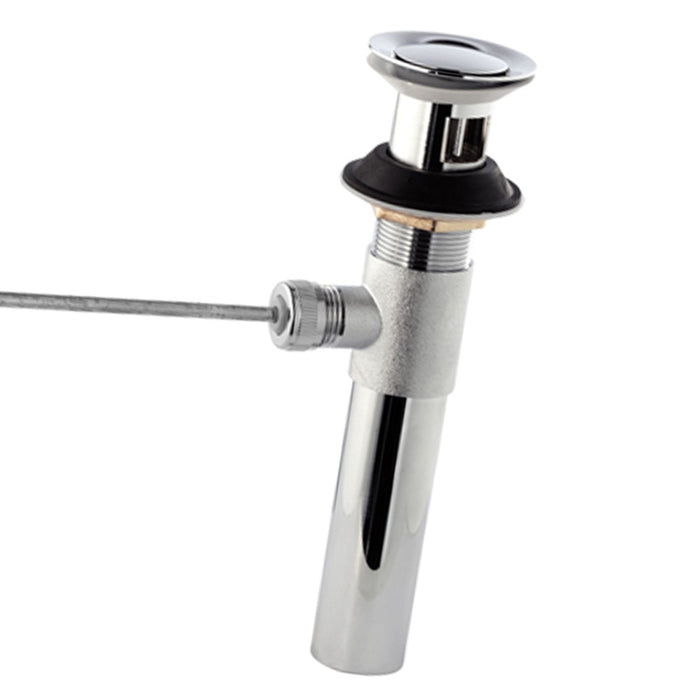 Scarico tipo america o americano in ottone pulito e cromato