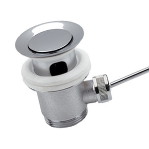 Scarico automatico con tappo grande e copertura totale della piletta