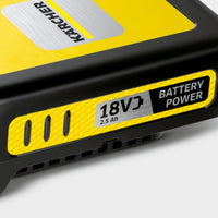 KARCHER Batteria 18/25 - compatibile con tutte le macchina con batteria 18V - Piattaforma batteria: Piattaforma Battery Power+ 18 V