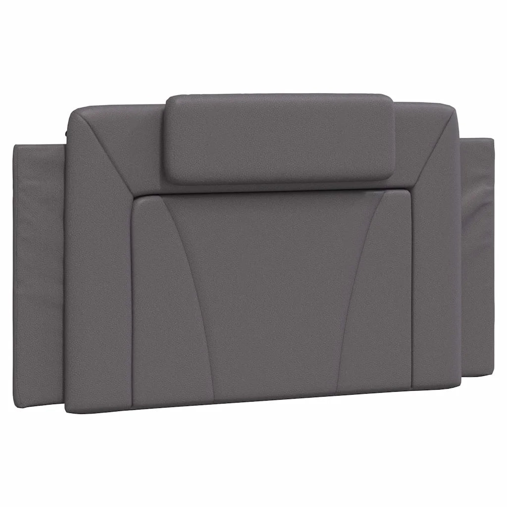 Cuscino Testiera Viana Grigio 100 cm in Similpelle CFW9780014