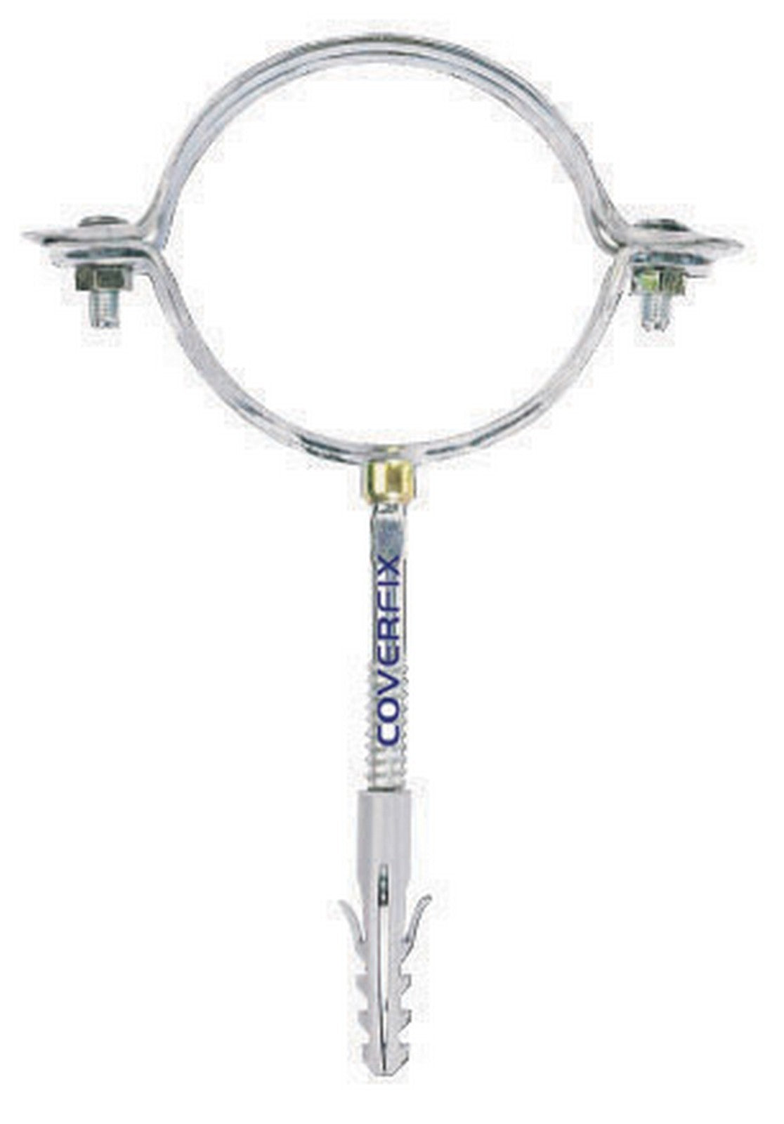 collari x pluviali zincati tondi mm. 60 cod:ferx.24458