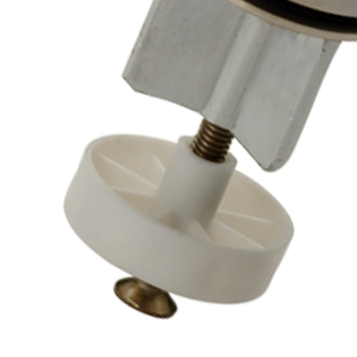 Tappo grande in ottone cromato per scarico automatico con piletta