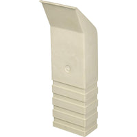 Gocciolatoio per terrazzi in polipropilene antiurto.