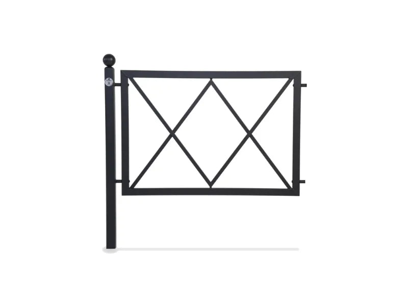 Transenna parapedonale Phoenix e modulo Giochipark acciaio zincato 117x5x108h - SA~not;