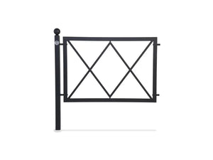 Transenna parapedonale Phoenix e modulo Giochipark acciaio zincato 117x5x108h - SA~not;