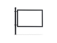 Transenna pubblicitaria Tribeca Giochipark acciaio zincato grigio 117x7x109h - SA~not;