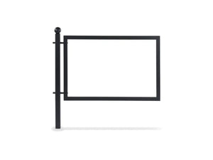 Transenna pubblicitaria Tribeca Giochipark acciaio zincato grigio 117x7x109h - SA~not;