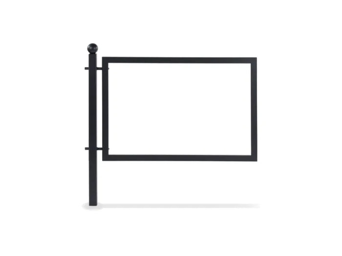 Transenna pubblicitaria Tribeca Giochipark acciaio zincato grigio 117x7x109h - SA~not;