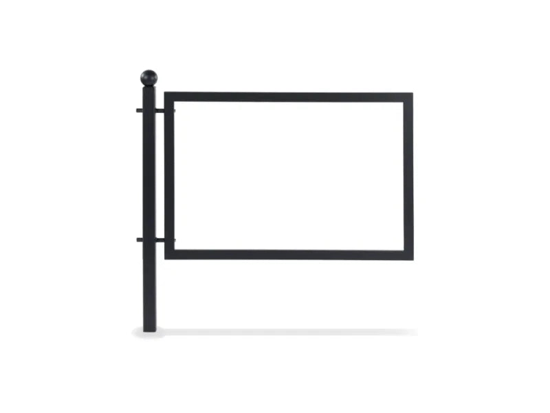 Transenna pubblicitaria Tribeca Giochipark acciaio zincato grigio 117x7x109h - SA~not;