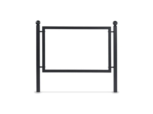 Transenna pubblicitaria Tribeca Giochipark acciaio zincato grigio 117x7x109h - No