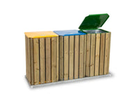 Cestoni Plus Eco-Tris Plus Giochipark acciaio zincato legno pino lt 90 - Eco-Tris Plus