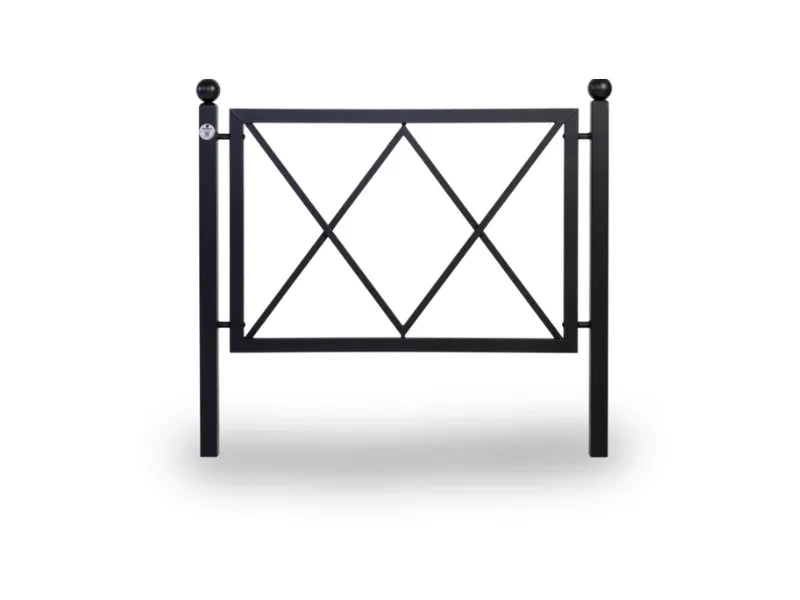 Transenna parapedonale Phoenix e modulo Giochipark acciaio zincato 117x5x108h - No