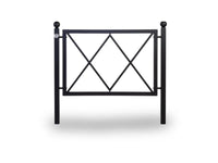 Transenna parapedonale Phoenix e modulo Giochipark acciaio zincato 117x5x108h - No