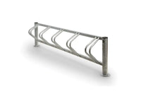 Portabici Onda 624 Giochipark zincato a caldo 5 posti tubo acciaio A~80mm