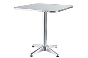 TAVOLO BAR QUADRATO ALLUMINIO