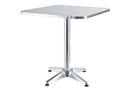 TAVOLO BAR QUADRATO ALLUMINIO