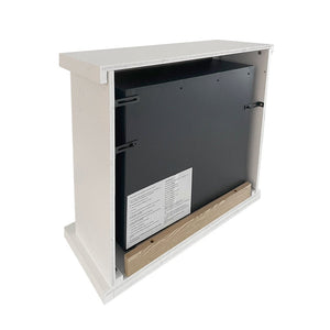 Camino a bioetanolo biocamino da terra in legno 75x28x70 cm - STOCCOLMA