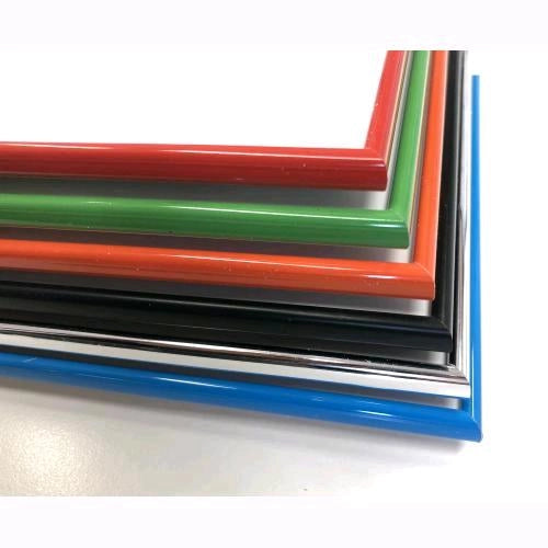Cornice Foto Stampe Portafoto Quadro Minimal HOOKER PVC Colore ROSSO 30x40 cm