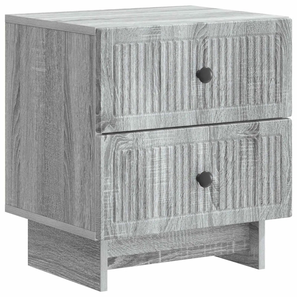 Armadio da Notte con cassetto Grigio Sonoma 43 x 34,5 x 47,5 cm 893847