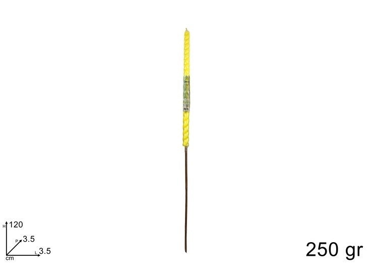 1 Pezzo Torcia da Giardino al Profumo di Citronella 120 cm 250 gr