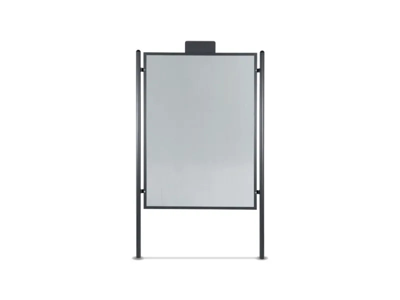 Tabellone Orion Giochipark acciaio zincato verniciato grigio micaceo - 140x200h