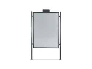 Tabellone Orion Giochipark acciaio zincato verniciato grigio micaceo - 100x140h