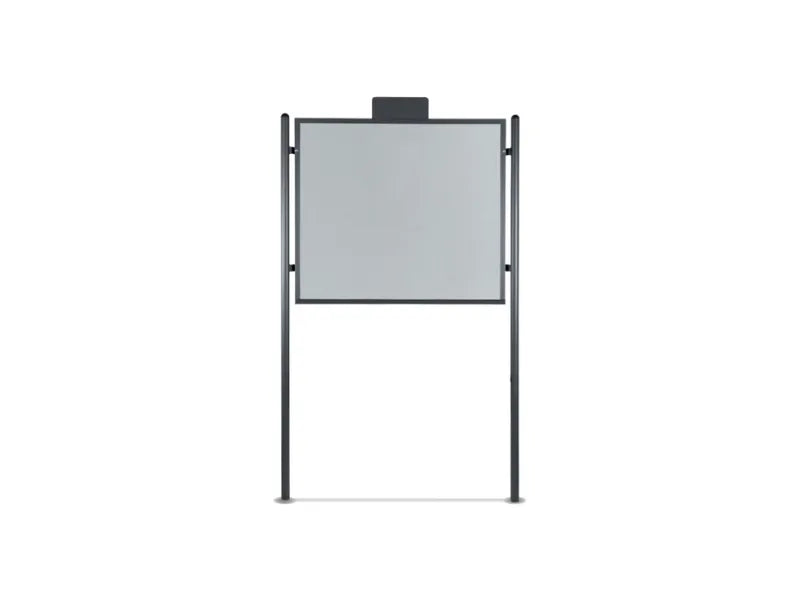 Tabellone Orion Giochipark acciaio zincato verniciato grigio micaceo - 100x100h