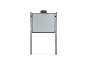 Tabellone Orion Giochipark acciaio zincato verniciato grigio micaceo - 100x100h