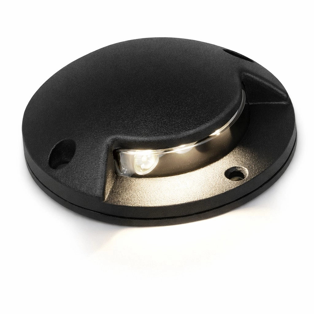 Faretto segnapassi LED 12V calpestabile 3W luce radente 4000K 1 finestra IP65