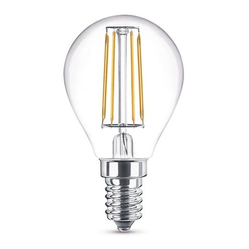 LAMPADINA LED FILO SFERA E14 6W 2700K 806LM