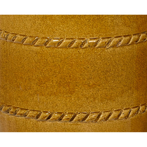 PORTAVASO LUCIA D.35XH61CM OCRA IN TERRACOTTA