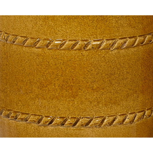 PORTAVASO LUCIA D.35XH61CM OCRA IN TERRACOTTA