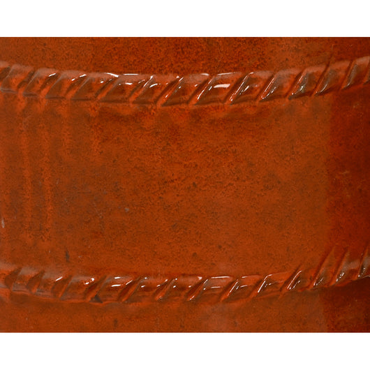 PORTAVASO LUCIA D.35XH61CM ROSSO IN TERRACOTTA