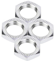 Pneumatici per ruote 17 mm - Lega di alluminio di alta qualità - 4 pezzi - Adatto per 12 mm dritto - Presa migliorata - Montaggio semplice - Pneumatici per ruote