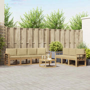 Set di divani da esterno 7 pz 3387362