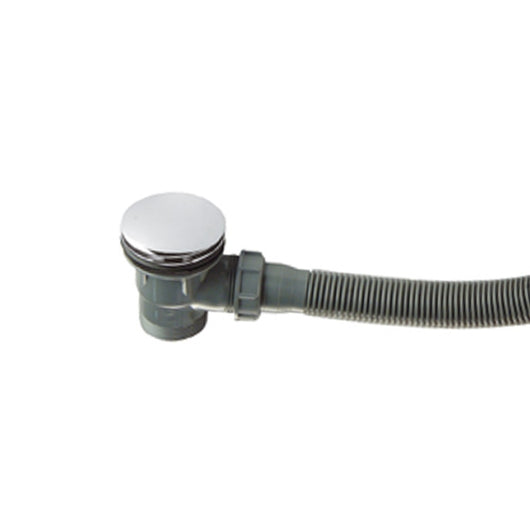 Colonna di scarico in plastica con piletta click clack