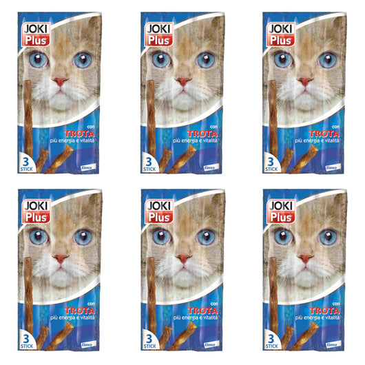 Elanco Joki Plus Snack per Gatti - Confezione da 60 Stick Ingrediente principale: Formaggio