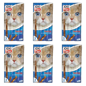 Elanco Joki Plus Snack per Gatti - Confezione da 60 Stick Ingrediente principale: Manzo