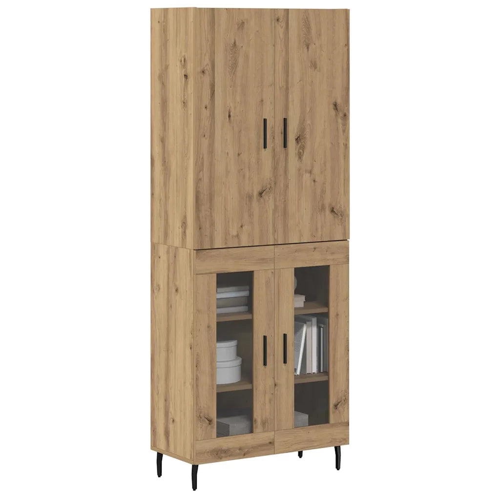 Credenza-Buffet-Armadio da cucina Legno vecchio 69,5 x 34 x 180 cm 232719