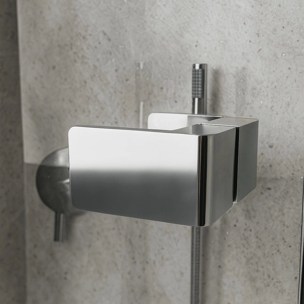 Cabina Doccia Rea Atlas 100x90 Chrome sinistra