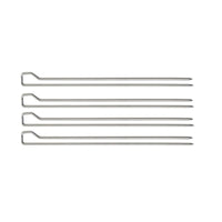 SET 4 SPIEDINI 29CM IN ACCIAIO INOX.