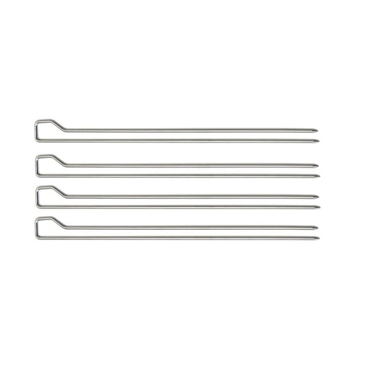 SET 4 SPIEDINI 29CM IN ACCIAIO INOX.