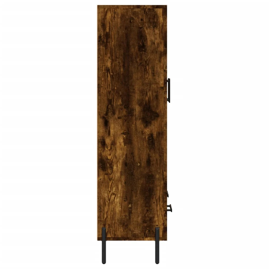 Buffet credenza cassettiera mobiletto mobile contenitore organizer cucina soggiorno salotto alto 69,5 x 31 x 115 cm legno ingegnerizzato marrone 02_0033399