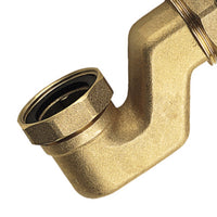 Sifone pesante in ottone fuso con dado 1 1/2 per colonna vasca