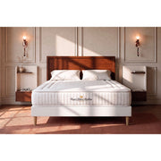 Materasso LANCASTER 75x190cm , Spessore : 22cm, Molle insacchettate e memory foam, Rigido, 3 zone di comfort