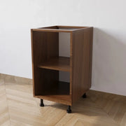 Mobile Base 45 Senza Anta. H 72 Cm L 45 Cm P 55.5 Cm. Spedizione In Kit Noce