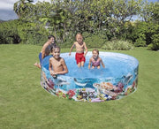 Barriera Riff del Piscina Rigida 244 x 46 cm - Barriera del Piscina Rigida per nuoto solido e sicuro