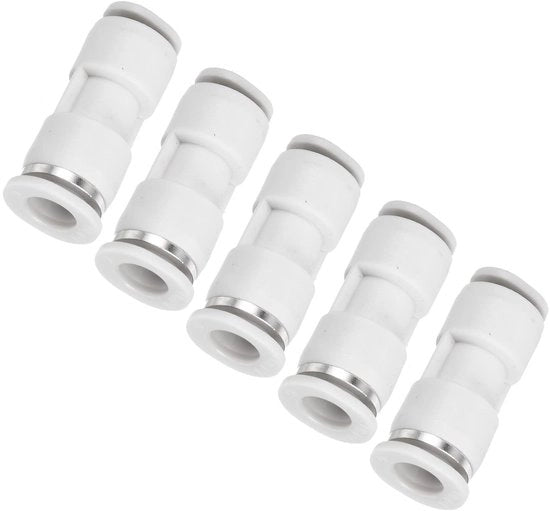 Connettori pneumatici a vite per slang 6mm a 3mm - 5 pezzi - rapida connessione - installazione facile - impermeabili - connettore aereo
