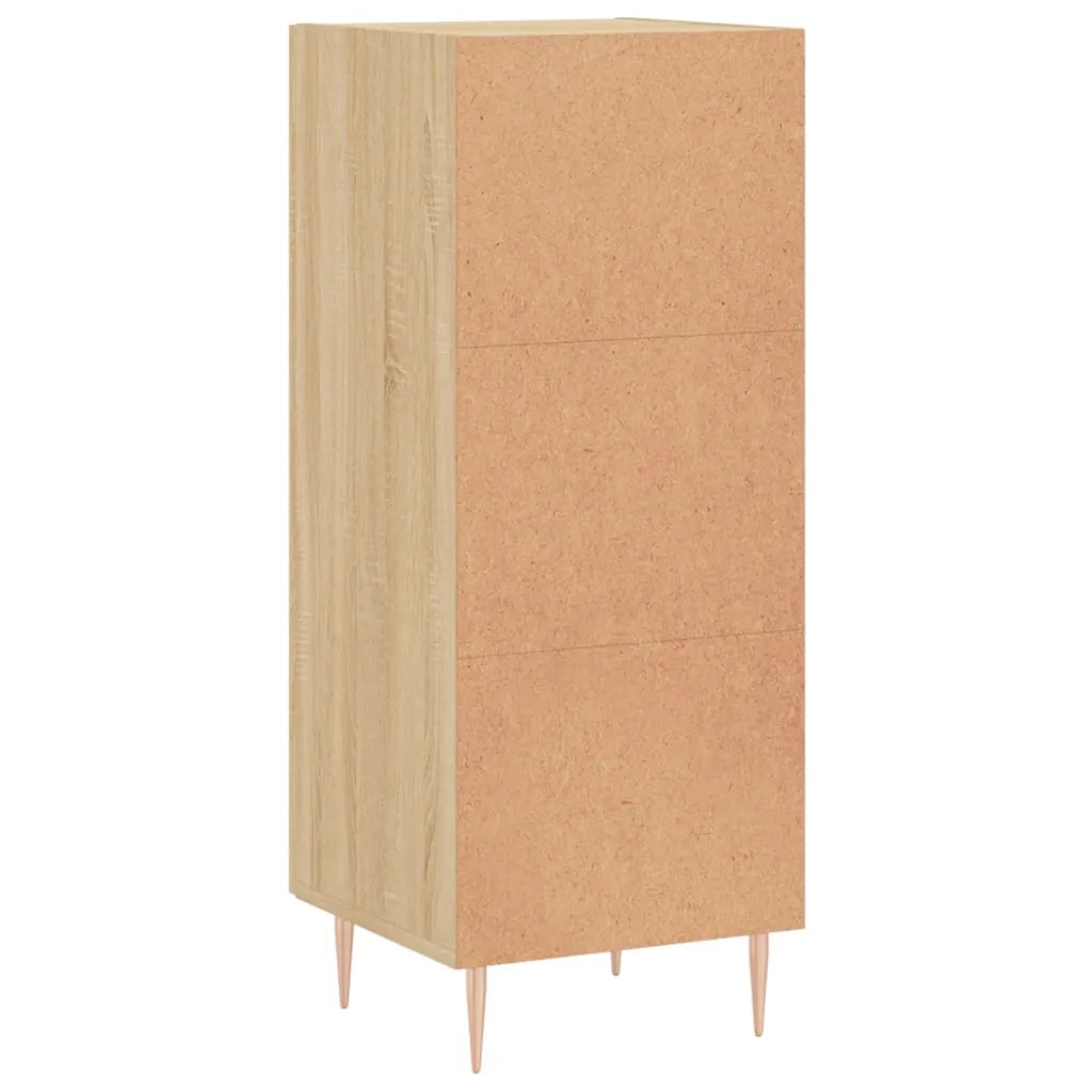 Credenza Rovere Sonoma 34,5x34x90 cm in Legno Multistrato 828783