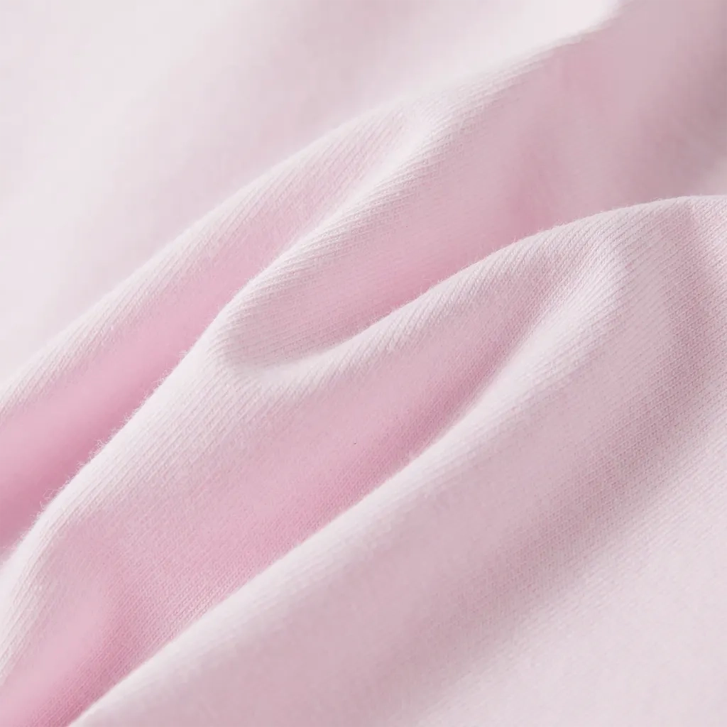 Maglietta da Bambina Maniche Aletta Rosa Tenue 116